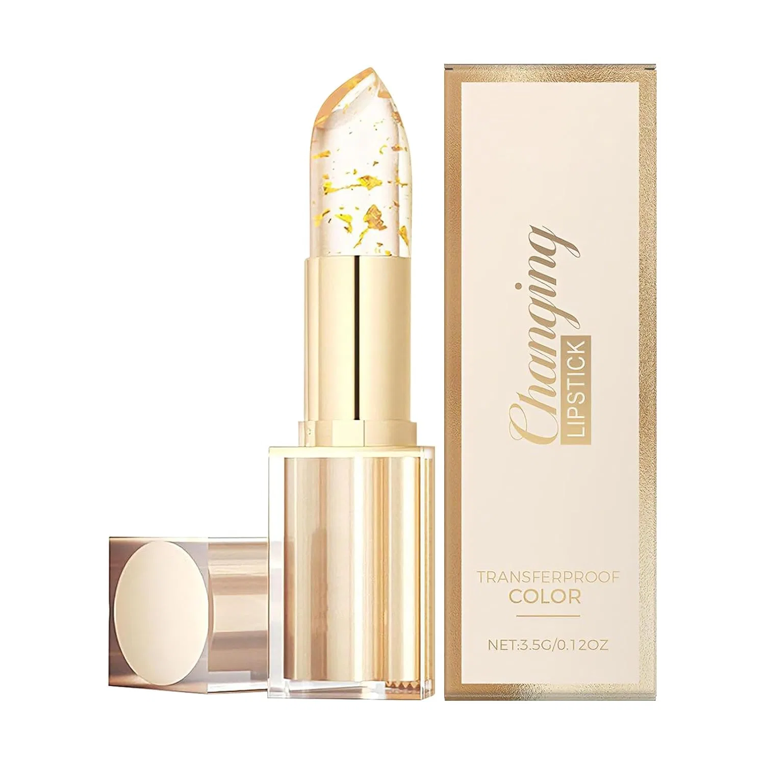 Колор-чейндж блеск для губ Gold Foil Tinted, 3.5 г Generisch