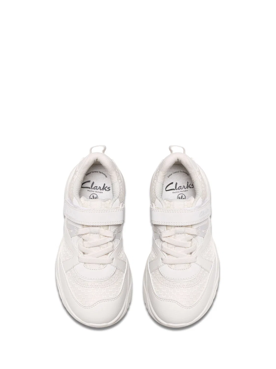 Кроссовки Feather Pace Clarks, белый — фото 4