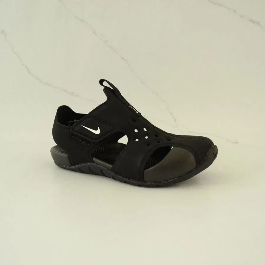 Детские спортивные сандалии с липучками Nike 943826-301, Черный — фото 2