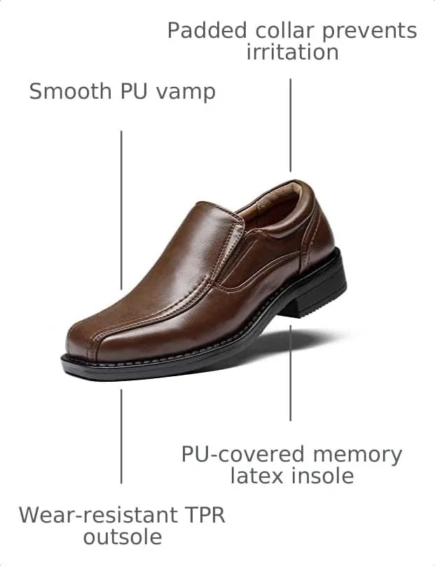 Детские туфли-лоферы для мальчиков Bruno Marc, Dark Brown — фото 3