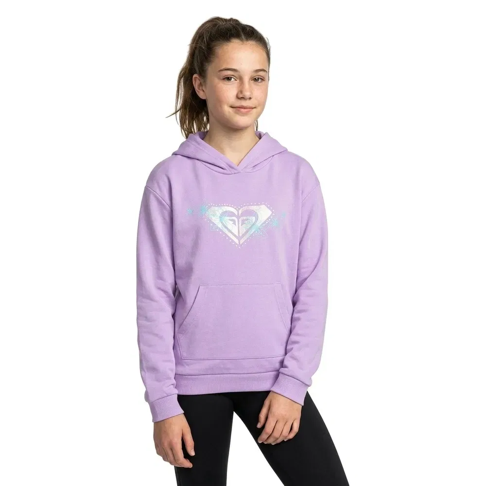 Худи Roxy Surf Feeling Terry, фиолетовый — фото 3