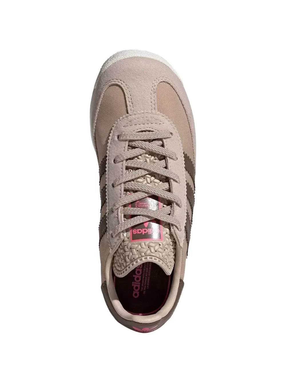 Кроссовки SL 72 Adidas Kids, бежевый — фото 4