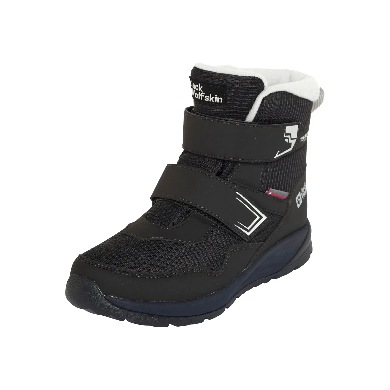 Детские зимние ботинки для ходьбы Polar Bear-B Texapore Mid Vc K Jack Wolfskin, Phantom