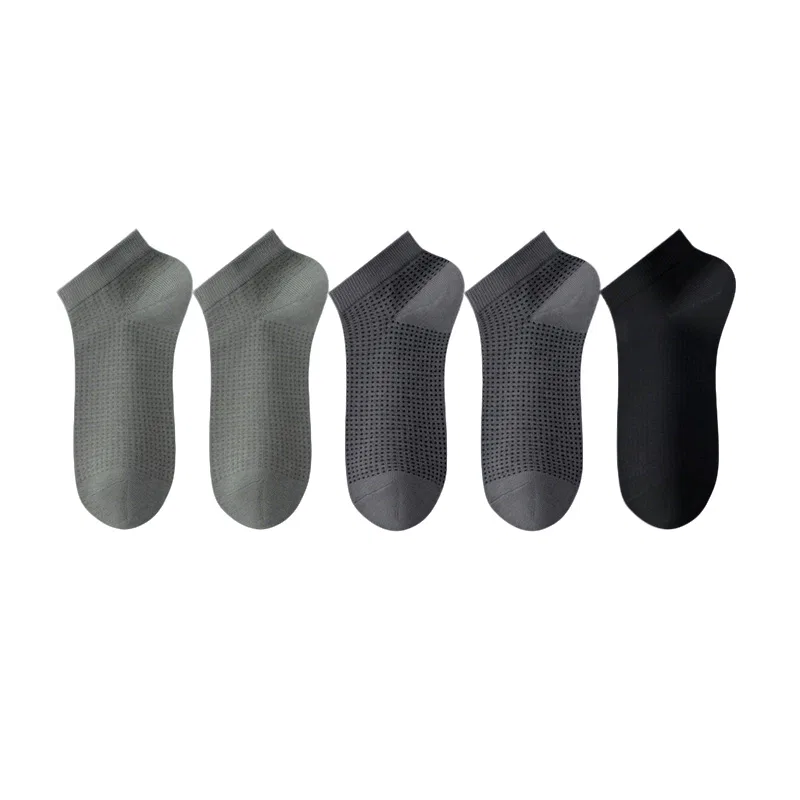 Детские носки-невидимки, комплект из 6 пар, MADALLO, Gray Green 2+Dark Gray 2+Black