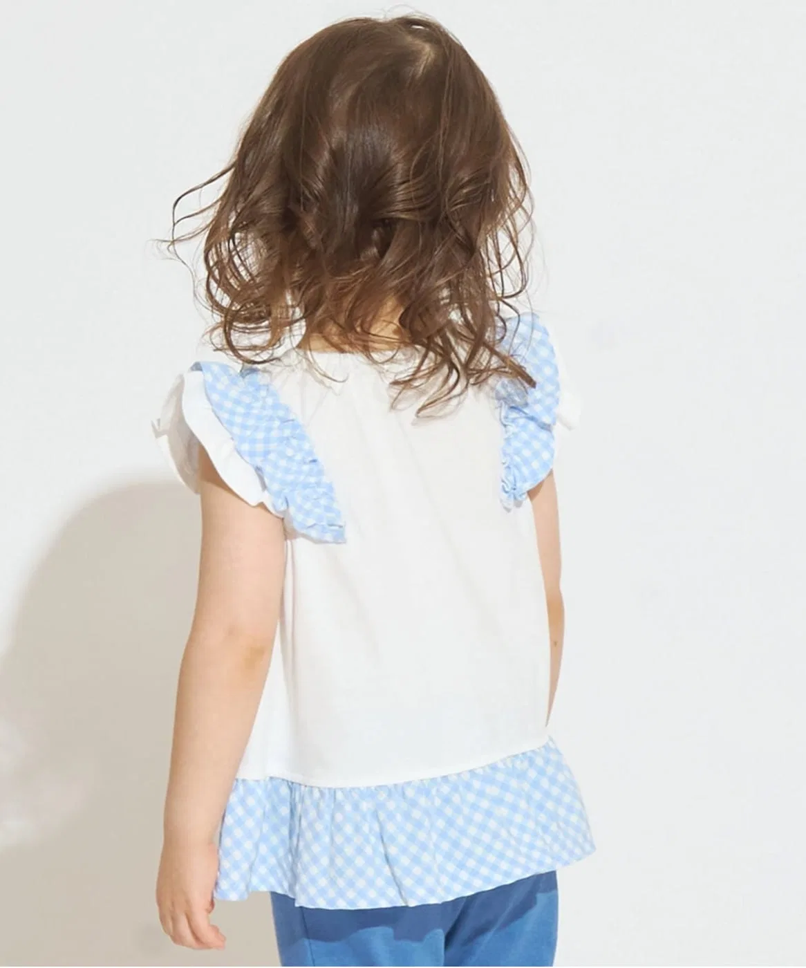 Детская футболка с принтом 31 Ice Cream Полароид Tシャツ Baby Cheer, Lavender — фото 3