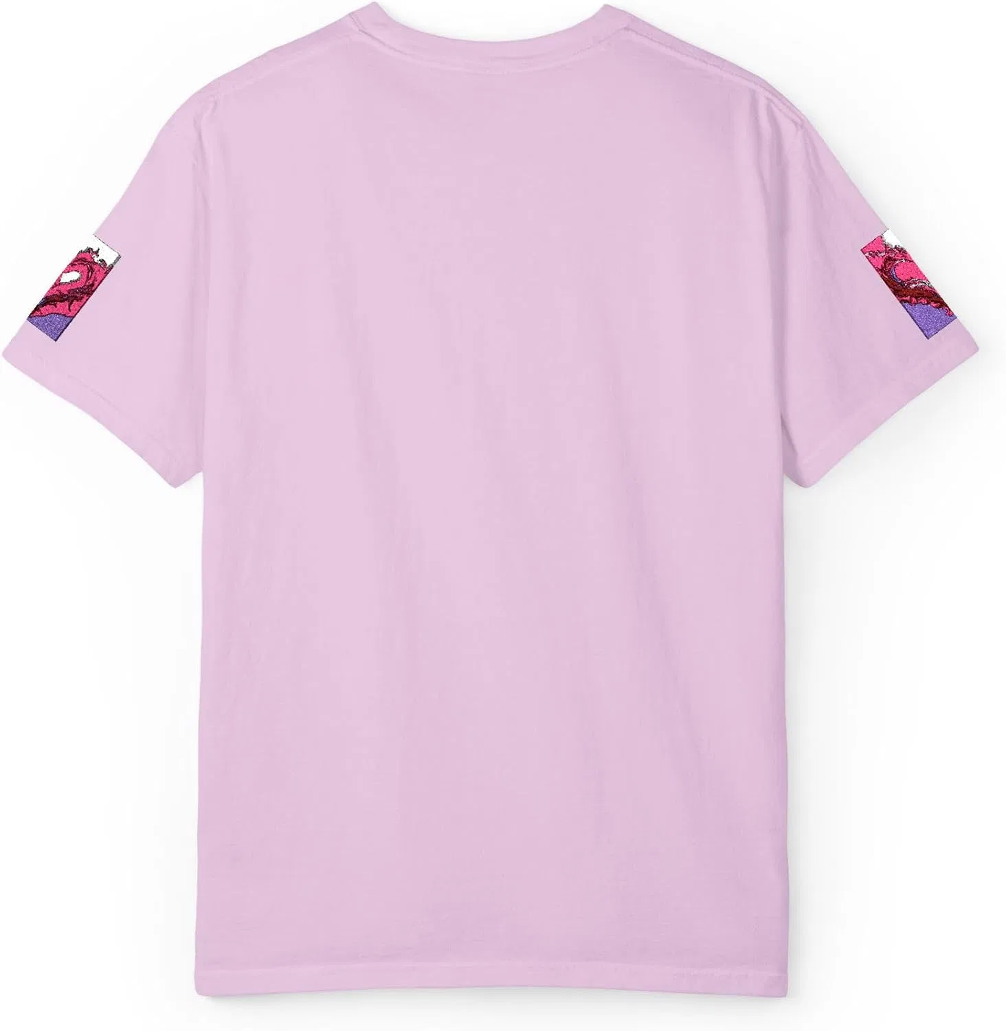 Женская футболка с вышивкой Comfort Colors 1717, Orchid — фото 4