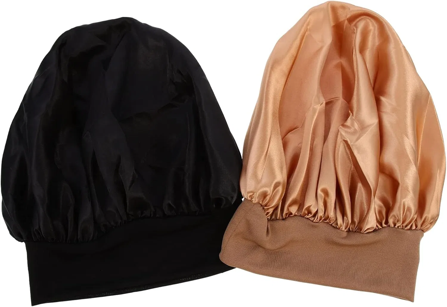 Шапочка для душа из сатина, Beatifufu, 2 шт, 29x29 см, Sortierte Farbe