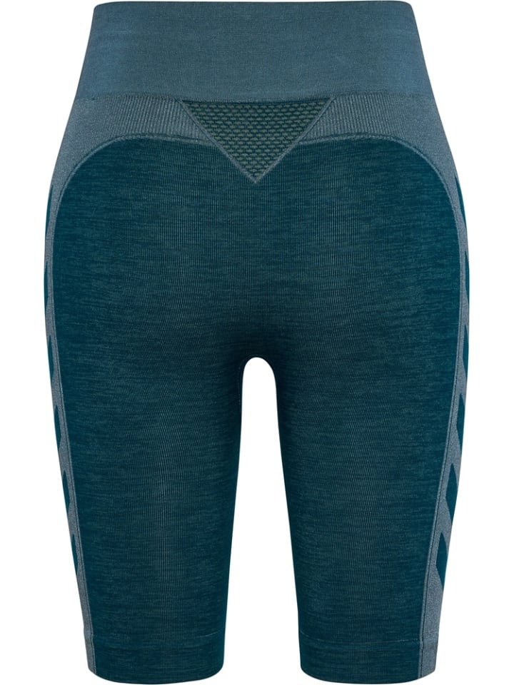 

Короткие бесшовные велосипедные шорты Clea синего цвета Hummel