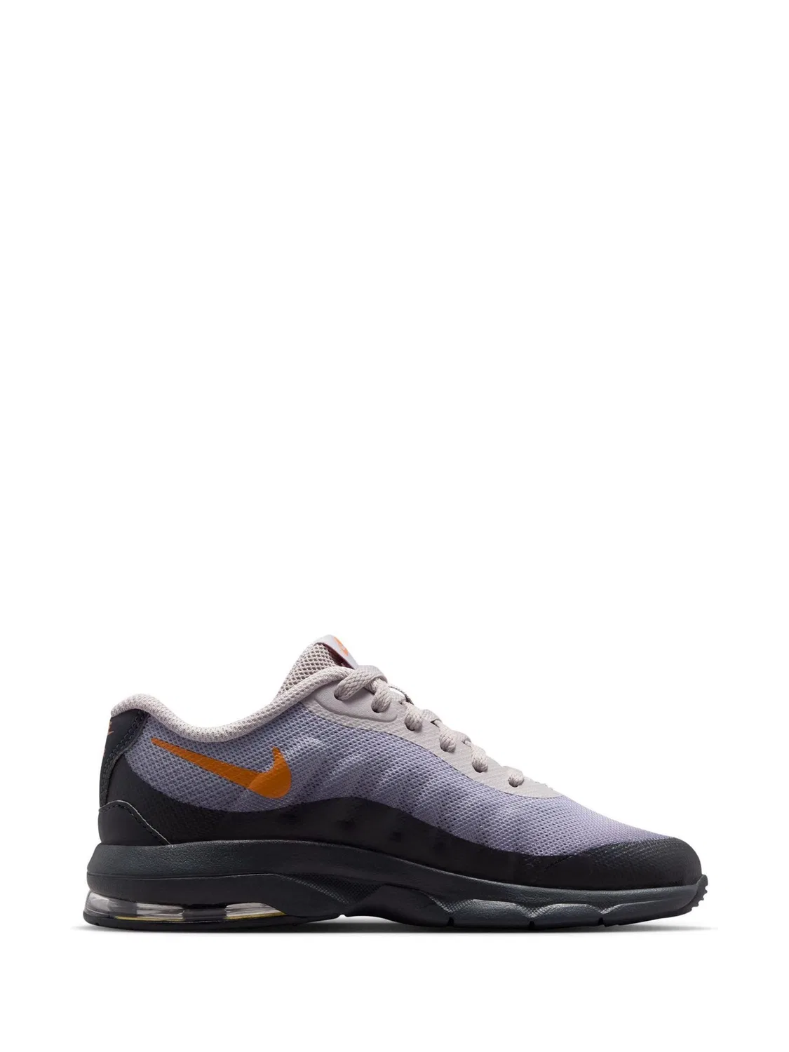 Кроссовки Nike Air Max Invigor, серый/черный/оранжевый — фото 3
