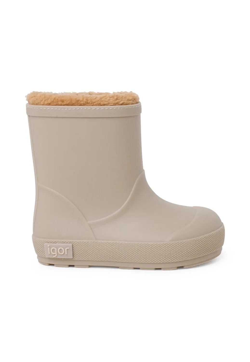 Botas de agua босиком forro borreguito - резиновые сапоги Igor, Beige