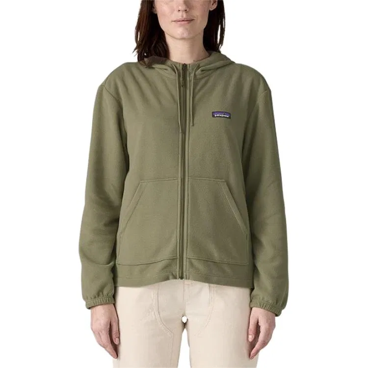 Женский флисовый топ Micro D Fleece Patagonia, River Rock Green/RVGN — фото 2