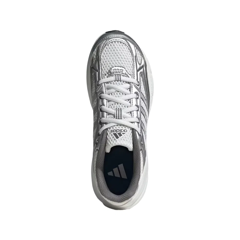Детские кроссовки для тренировок Adidas, Crystal White Metallic Silver Four Gray — фото 4