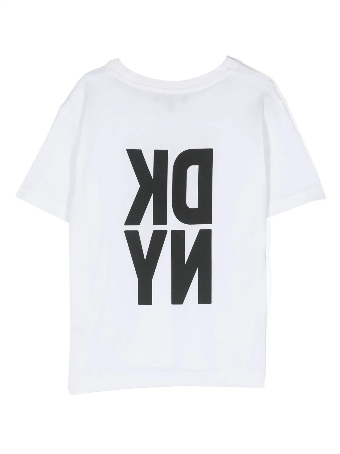 Футболка с логотипом из хлопка DKNY, белый — фото 3
