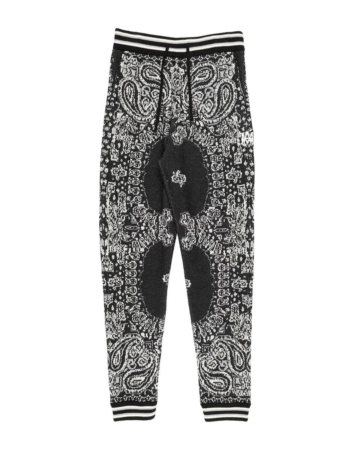 Детские штаны с принтом paisley Amiri, черный