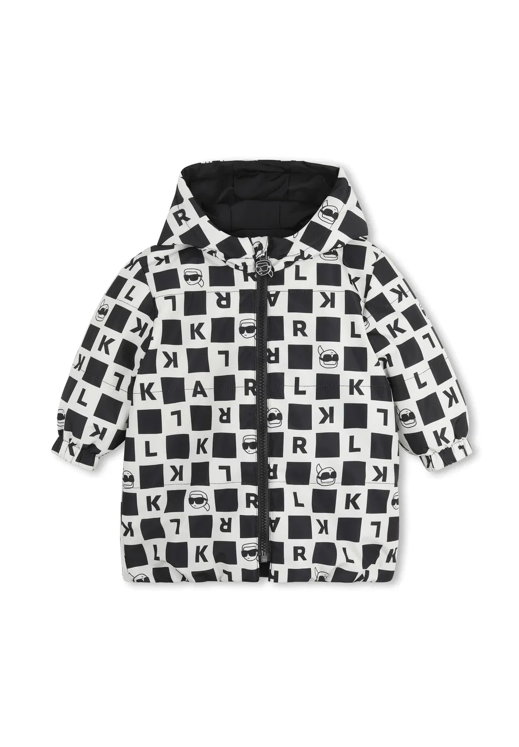 Doudoune двусторонний - зимняя куртка Karl Lagerfeld Kids, Chanvre