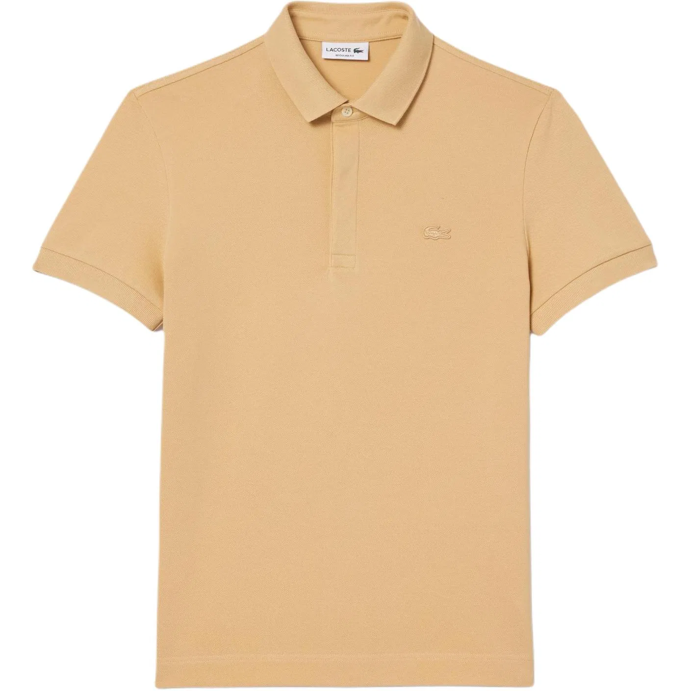 Мужская футболка-поло с коротким рукавом LACOSTE, Khaki
