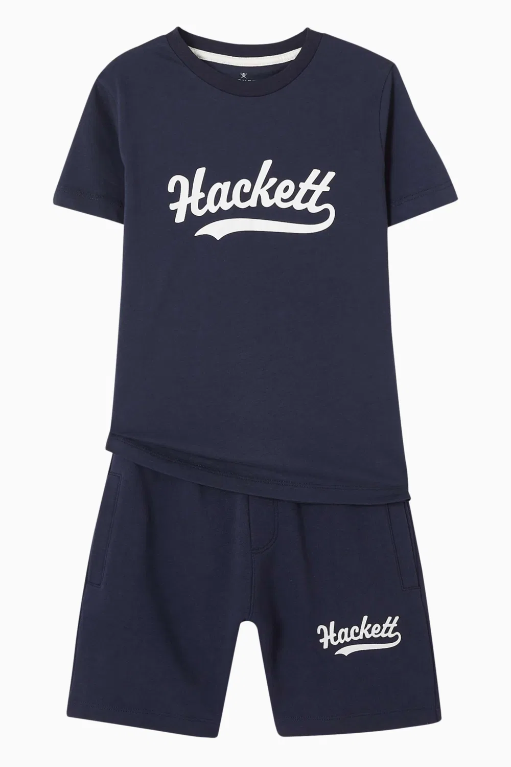 Шорты с логотипом Hackett London, синий — фото 2