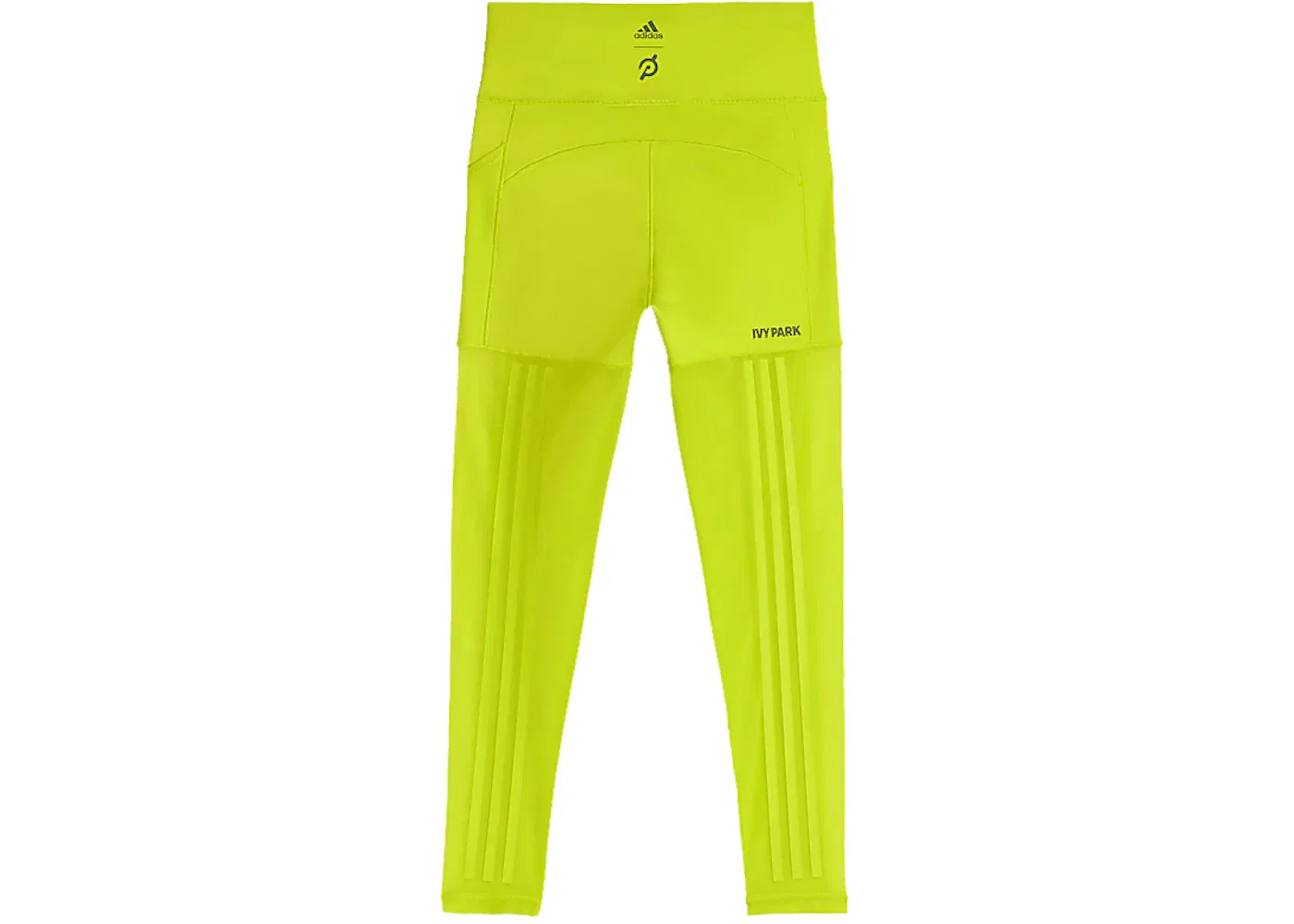 Женские леггинсы с принтом Tights Adidas, Shock Lime/Focus Olive — фото 2