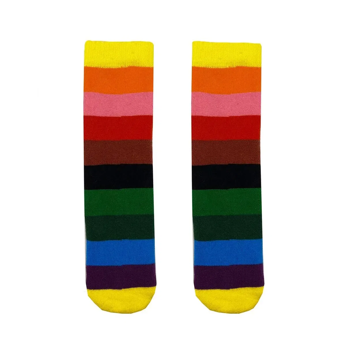 Детские плотные носки для резиновых сапог Rainbow Stripes Squelch Wellies, Multi