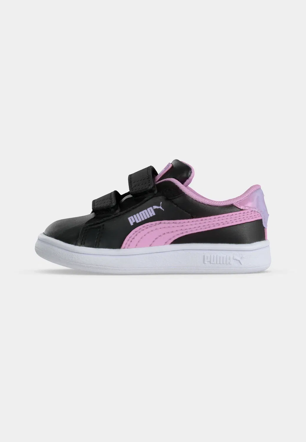 Кроссовки Smash 3.0 faded glow унисекс Puma, Black/Mauve Glow — фото 2