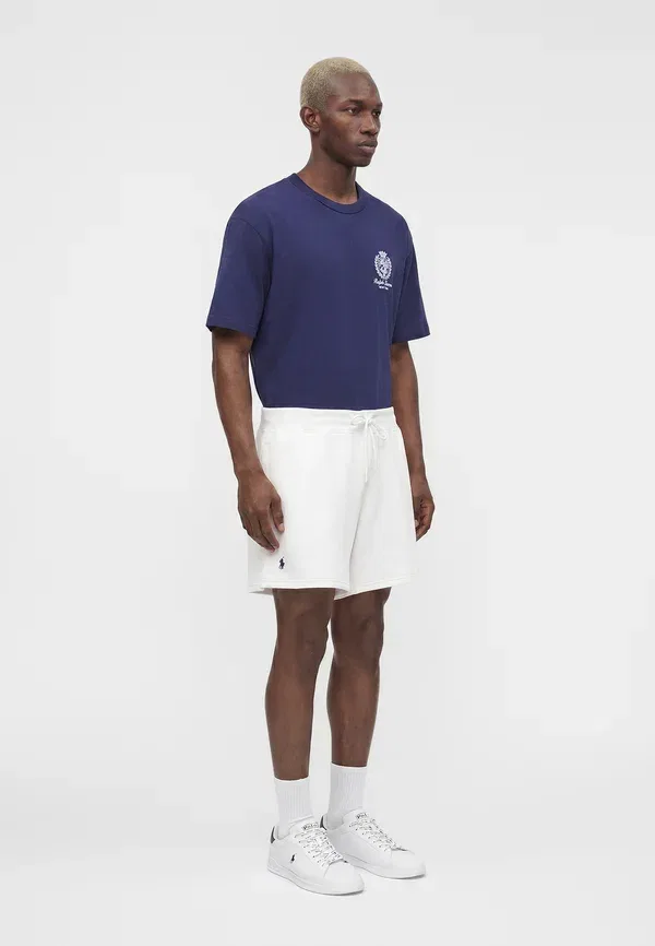 Шорты хлопковые Polo Ralph Lauren, White, белый — фото 4