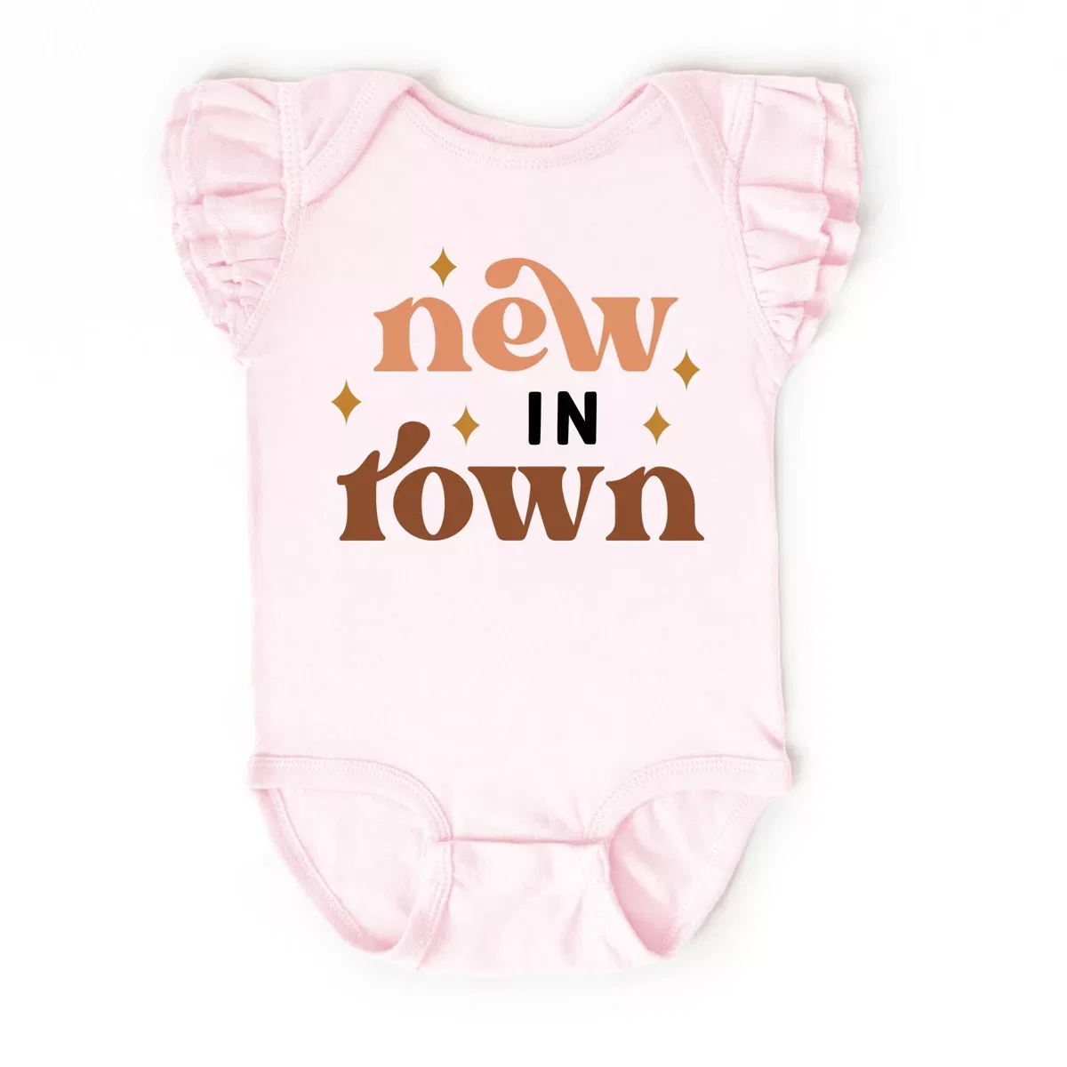 Детское боди с баской с принтом Boho New In Town The Juniper Shop, Ballerina