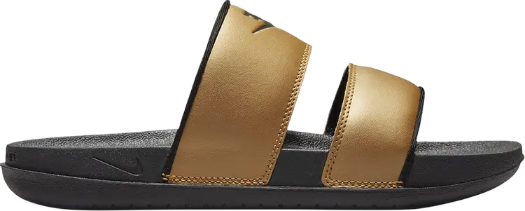 Сандалии Nike Wmns Offcourt Duo Slide 'Metallic Gold', золотой — фото 2