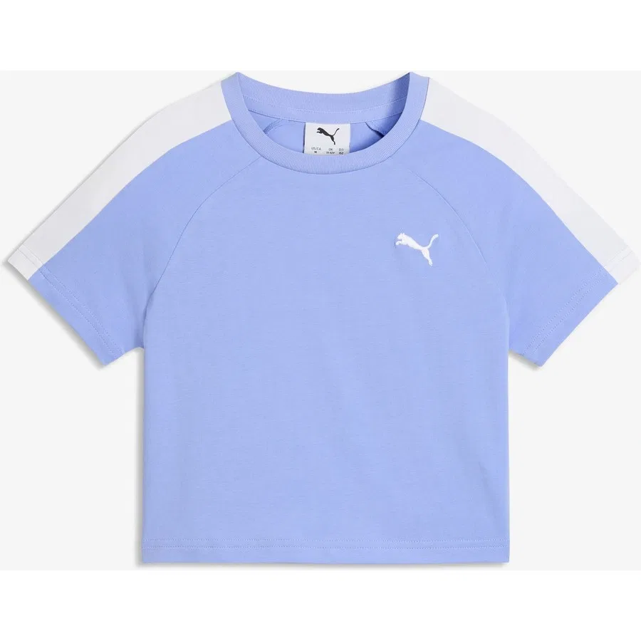 Детская футболка с коротким рукавом Puma T7 Baby, Фиолетовый — фото 4
