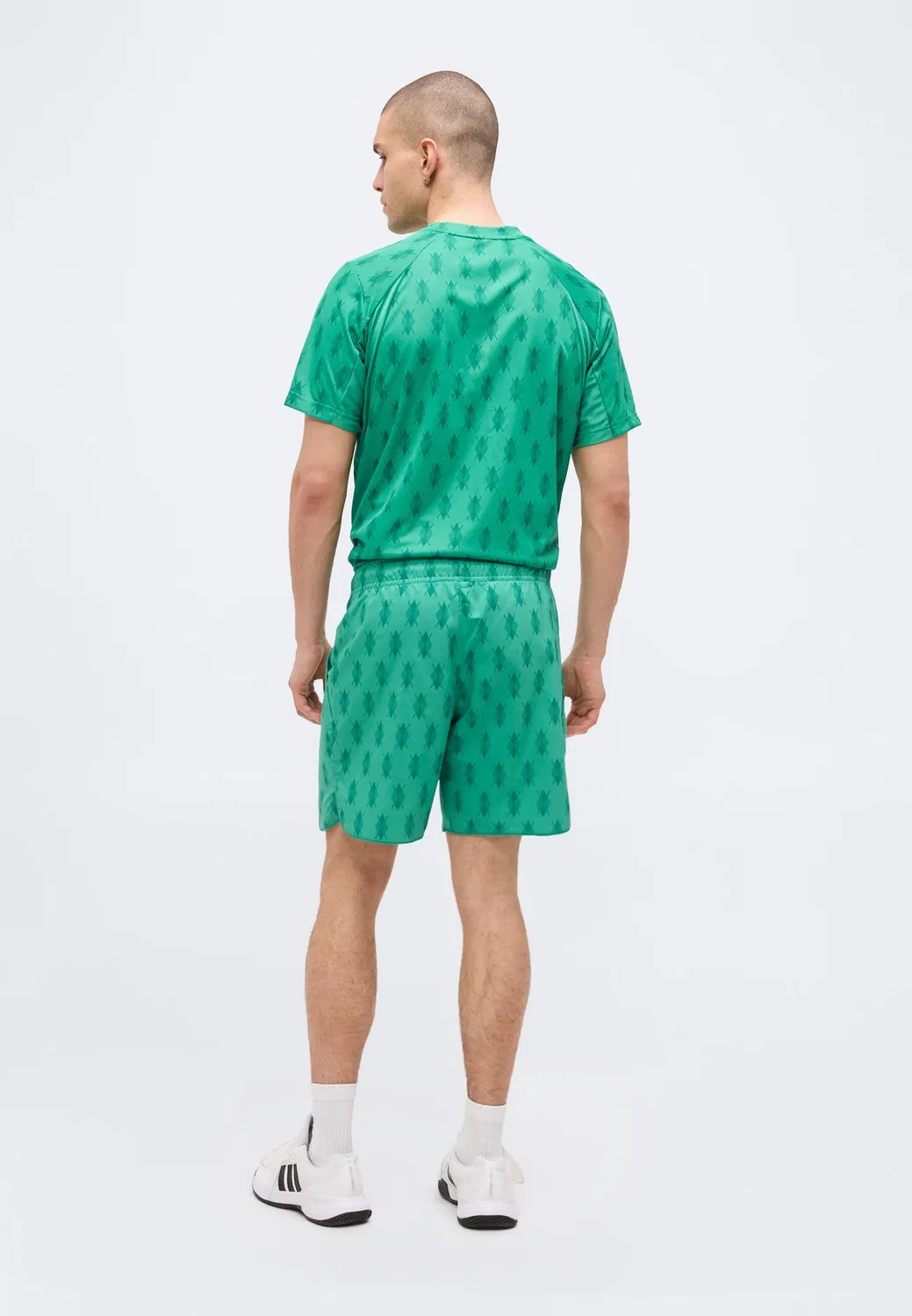 Клубные шорты - спортивные шорты Adidas Performance, Semi Court Green/Collegiate Green — фото 3