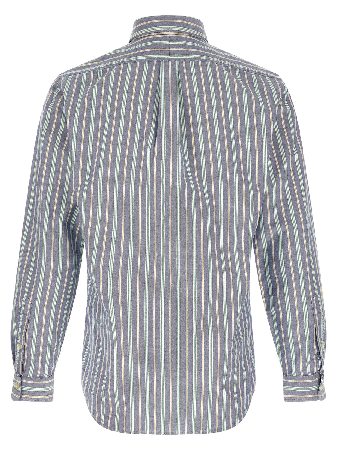 Мужская рубашка с вертикальным полосатым принтом Multicolor Cotton Blouse Polo Ralph Lauren, Multicolor — фото 2