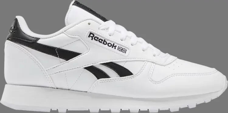 

Кроссовки classic vegan 'white black' Reebok, белый