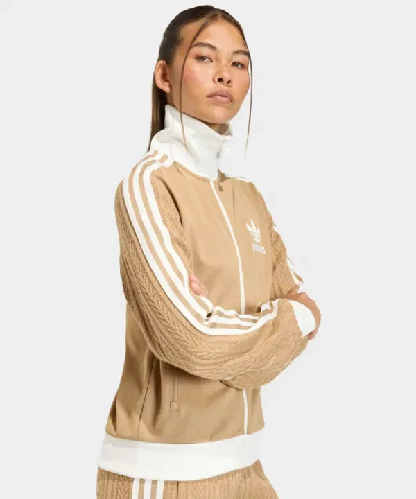 Тренировочная куртка Беккенбауэр, Adidas, коричневый — фото 3