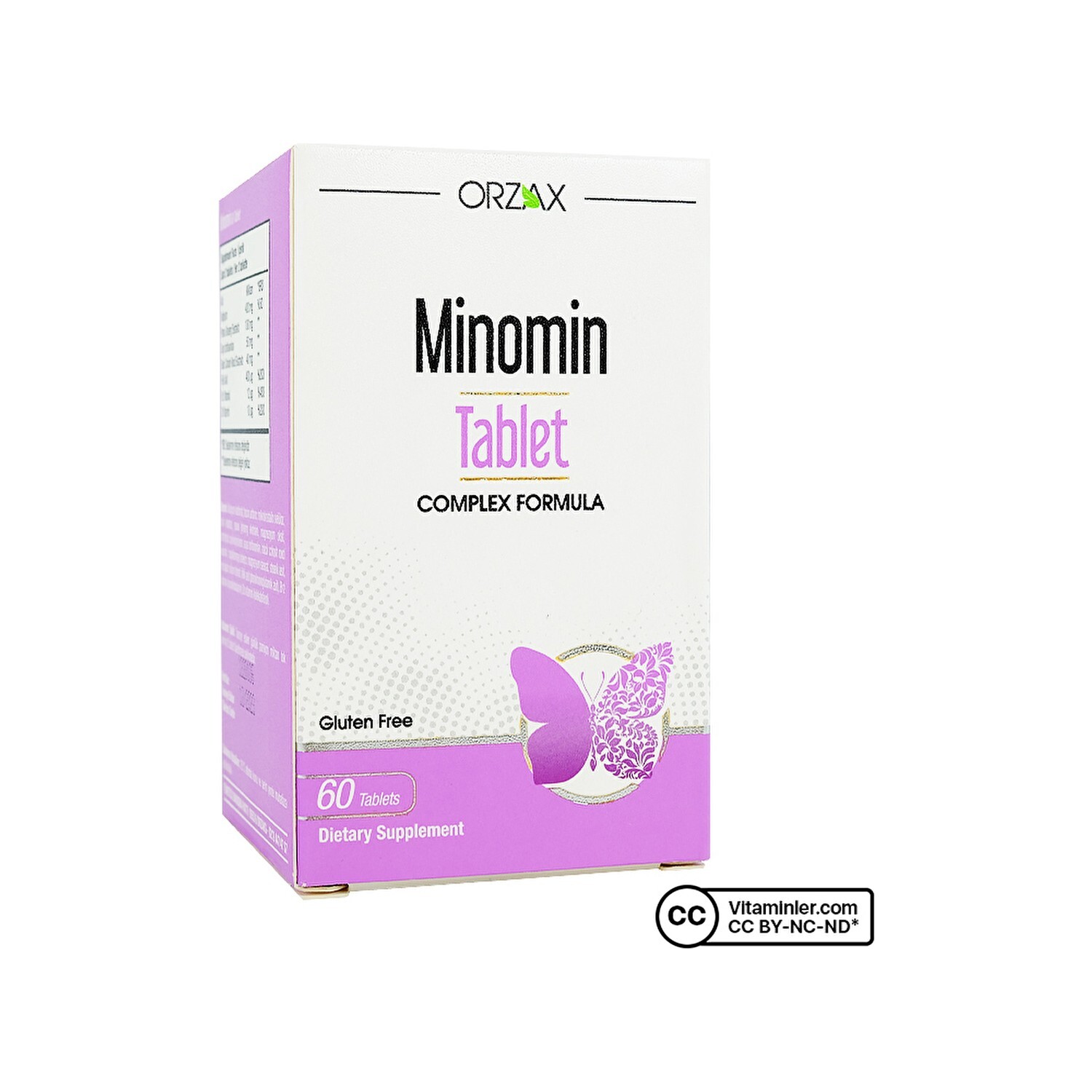 

Добавка Orzax Minomin, 60 таблеток