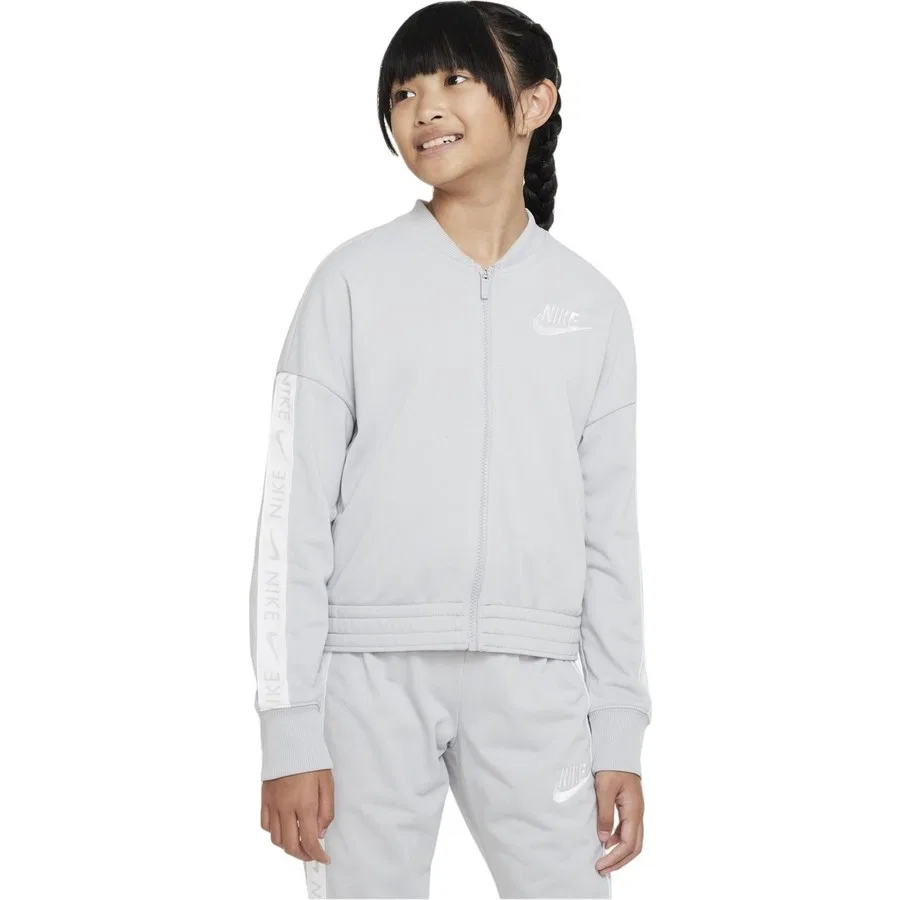Детский спортивный костюм с принтом Nike Sportswear Tracksuit, Серый — фото 3
