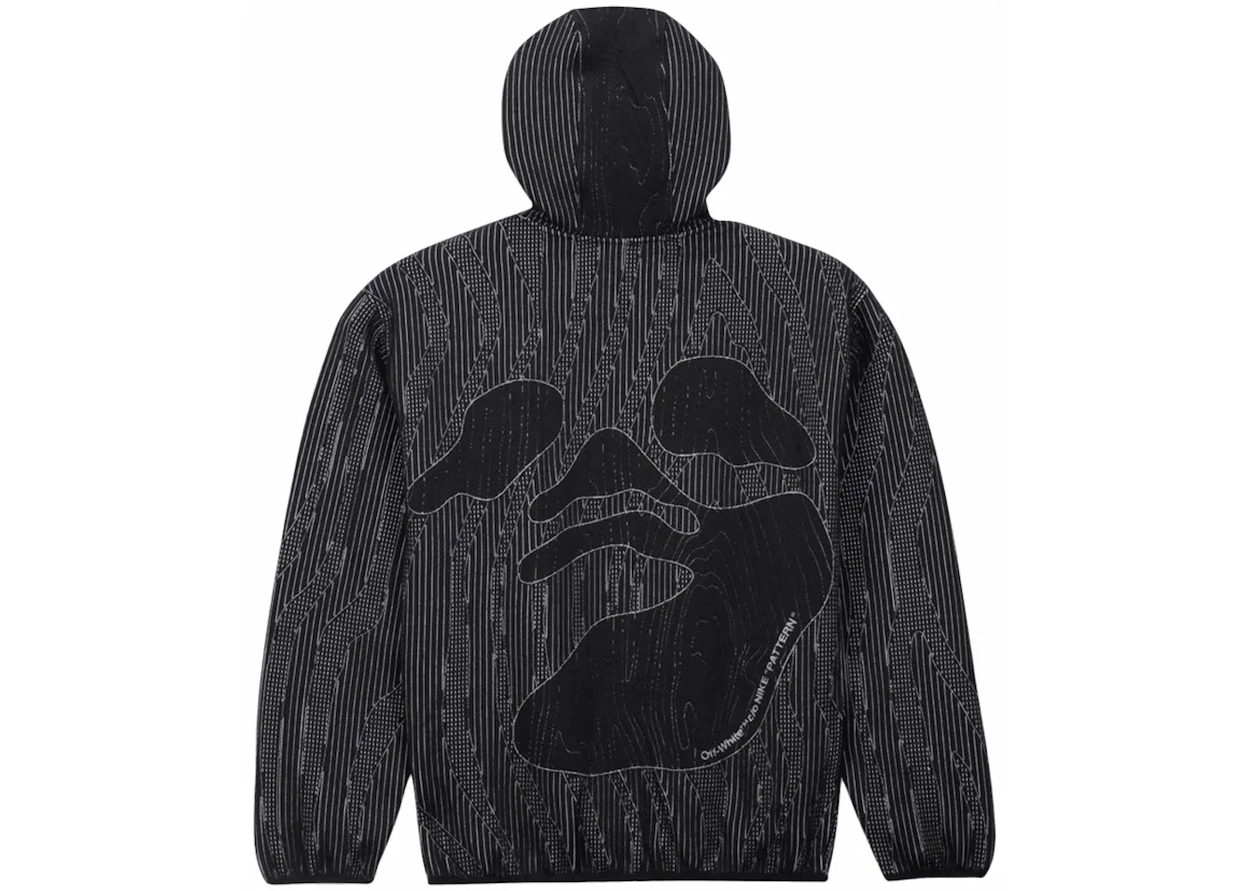 Мужской худи с принтом Engineered Hoodie Nike, Black — фото 2