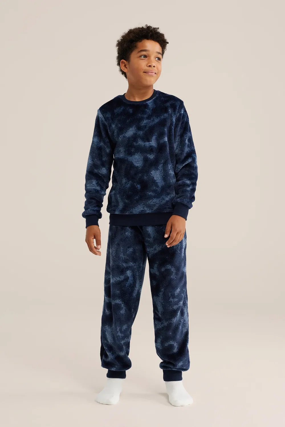 Комплект - пижама We Fashion, Navy Blue