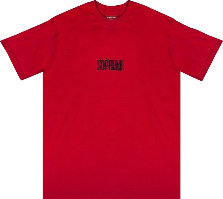 

Футболка Supreme Splatter Short-Sleeve Top 'Red', красный