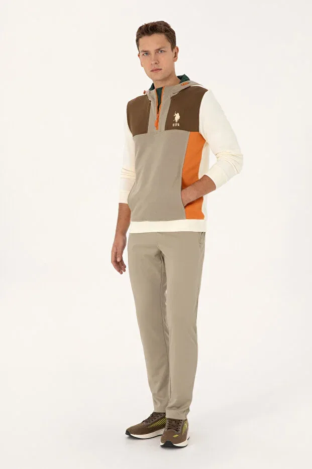 Мужские спортивные штаны прямого кроя U.S. Polo Assn., Open Haki
