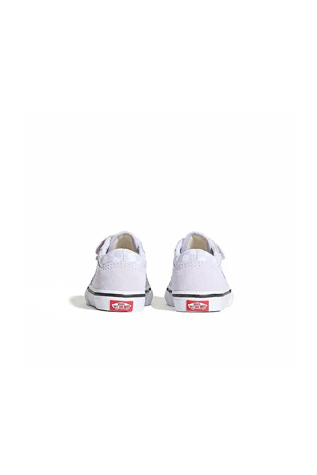 Детские кроссовки для девочек текстильные Old skool v baby casual shoes vn000ctgemy1 pink Vans, Violences-6 — фото 4