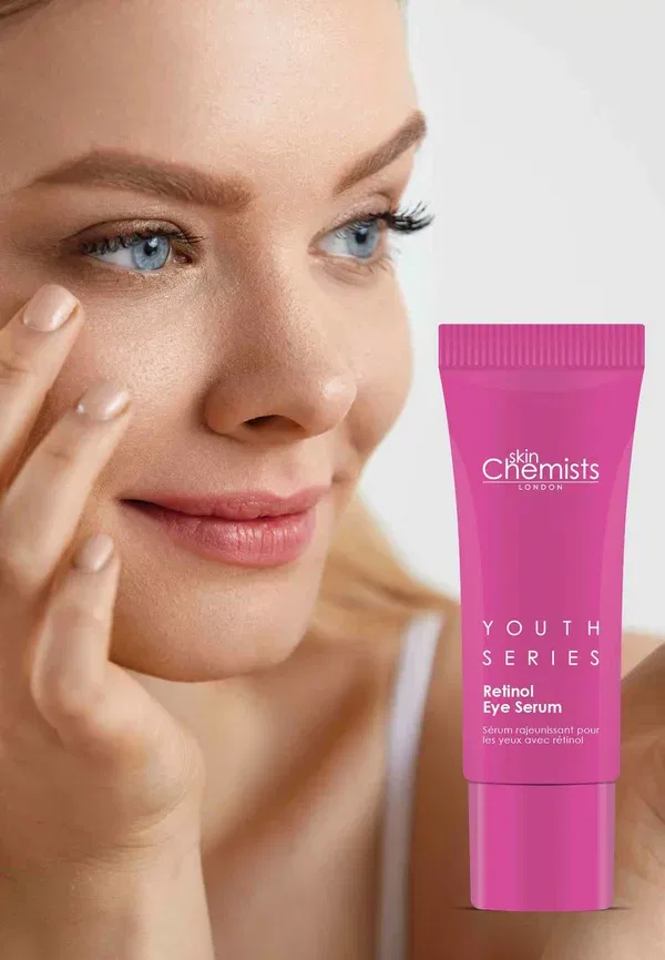 Сыворотка для глаз с ретинолом Retinol bakuchiol eye serum Skin Chemists, transparent 15 мл, прозрачный — фото 3