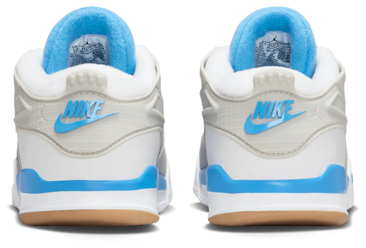 Кроссовки для мальчиков AJ 4 RM Jordan, цвет White/Neutral Grey/White — фото 3