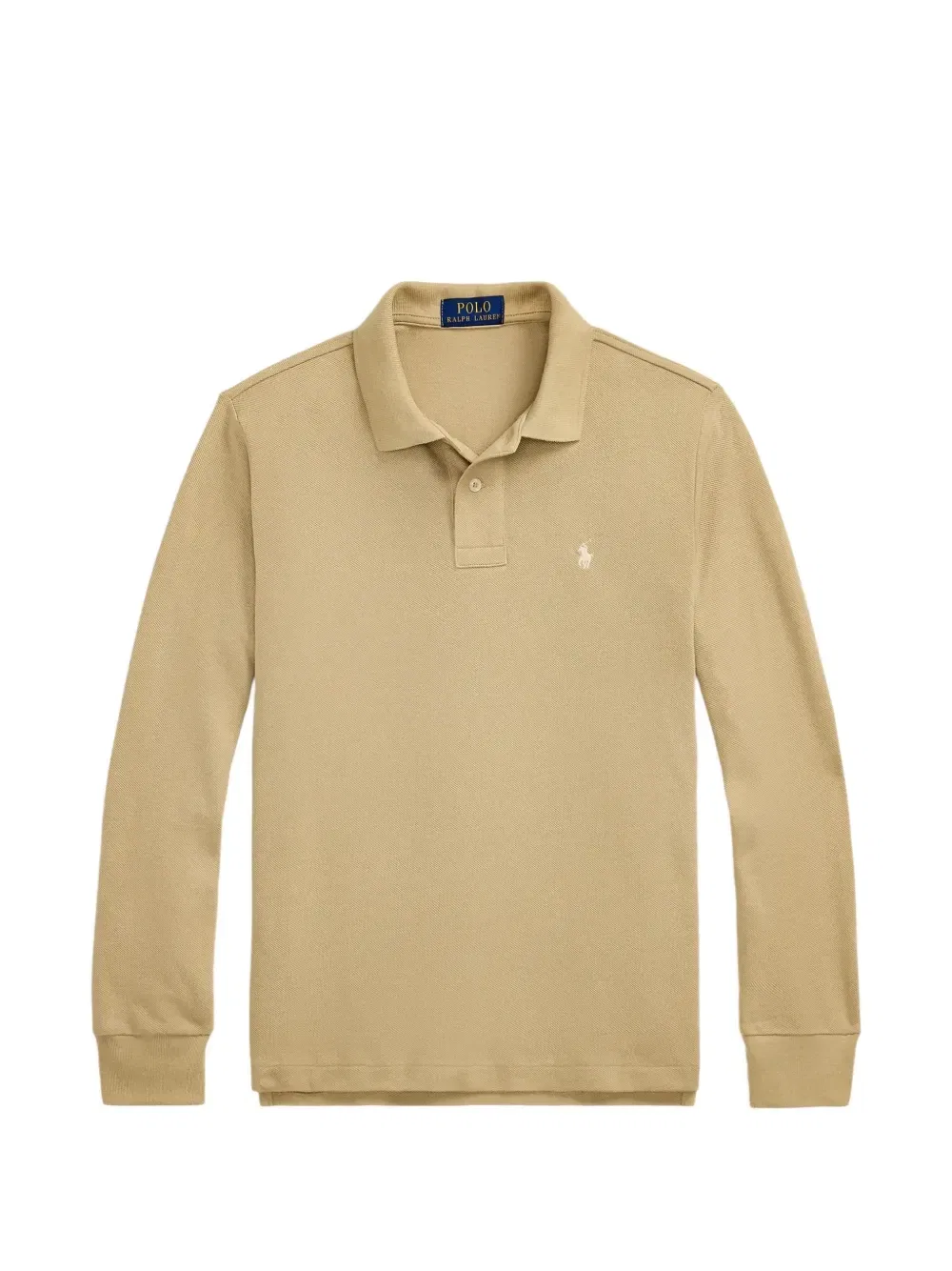 Рубашка поло Polo Pony с длинными рукавами POLO RALPH LAUREN KIDS, коричневый