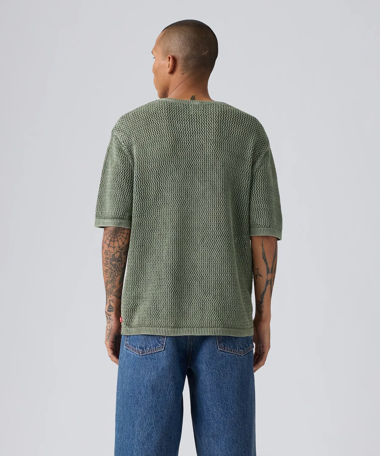 Мужской свитшот Stinson Knit Tee Levi's, Khaki — фото 2