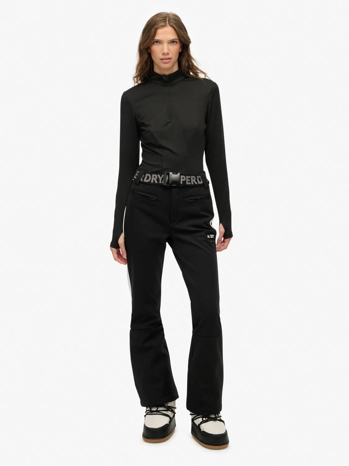Брюки лыжные Luxe Ski Pants Superdry, черный