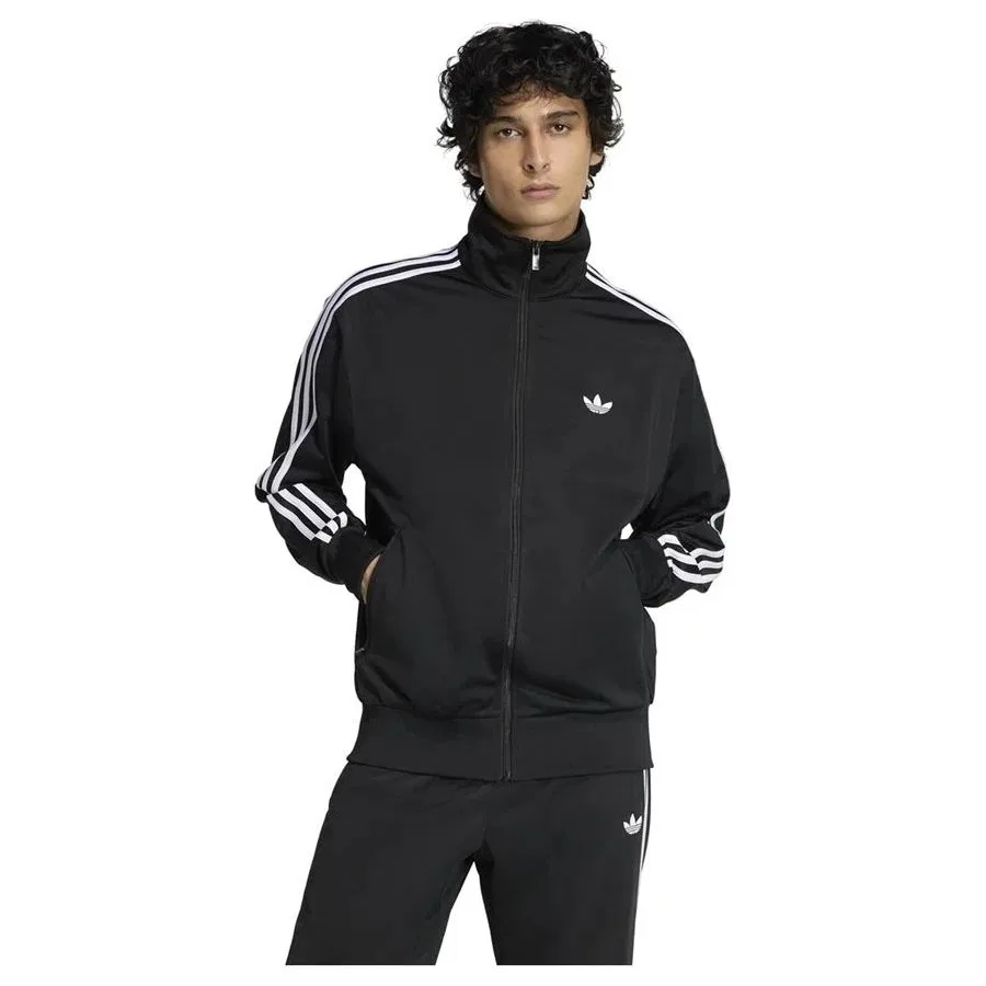 Мужская куртка с капюшоном Firebird TT adidas, Черный — фото 2