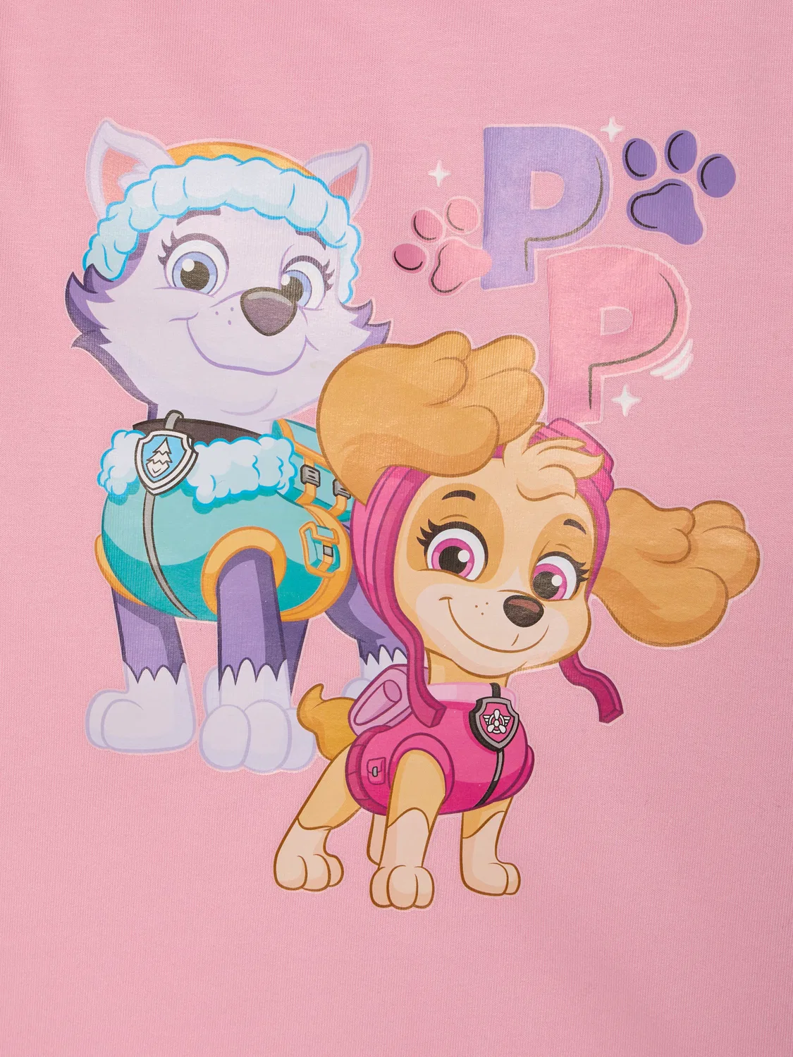 Детский свитшот с принтом PAW Patrol, цвет Rose Gold — фото 3