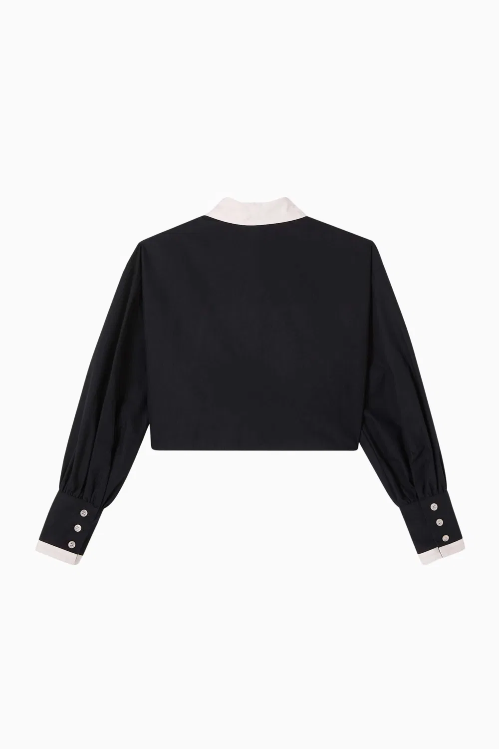Рубашка укороченная хлопковая Elisabetta Franchi La Mia Bambina — фото 2