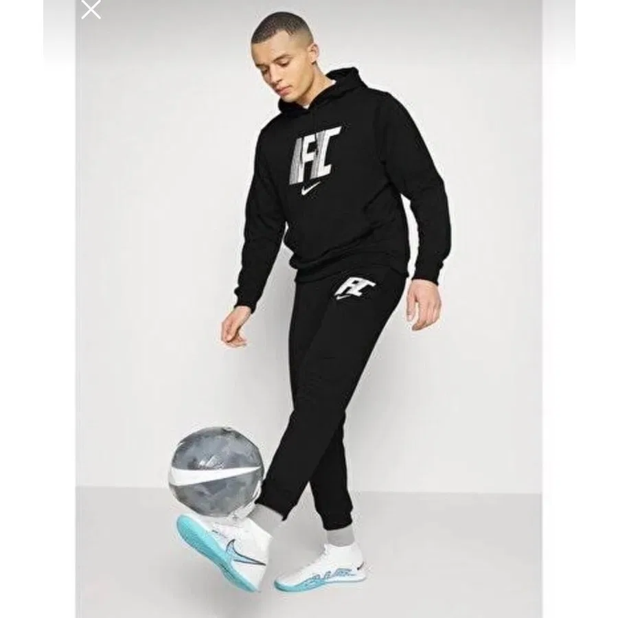 Спортивные штаны Dri Fit Fc Fleece Nike, Черный — фото 2