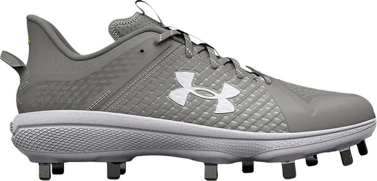 

Бутсы Under Armour Yard Low MT Grey White, серый