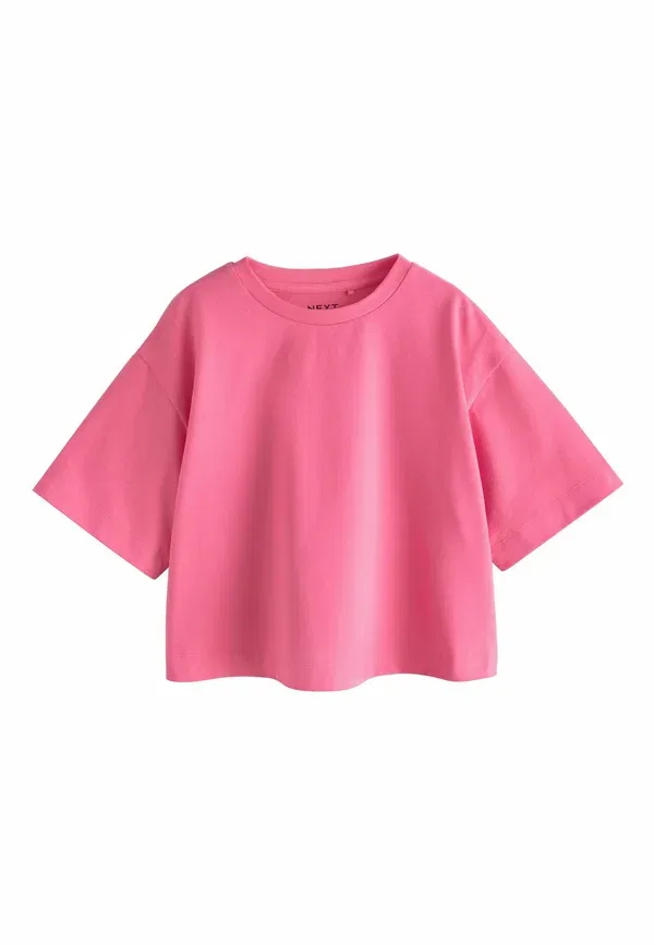 Набор футболок 5шт, Regular fit, basic t-shirt Next, Pink/Purple/White, белый/фиолетовый/розовый — фото 4